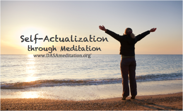 Self-Actualization through DASA Meditation, woman on beach